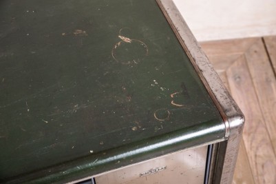 vintage metal desk